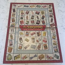PLAY SHOPPO RARE 1944 Grocery GAME BOARD Only - Libby’s, Ritz,Welches, Hersheys picture