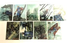 1997 Heroes Reformed Photographix Limited Edition Card Set 1-9 by Fleer/Skybox picture