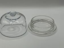 Vintage Clear Glass Cloche Dome Or Butter Dish picture