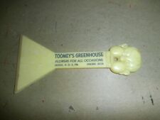 Vintage Toomey's Greenhouse Flowers Dover PA Phone 3018 Plastic Scraper picture