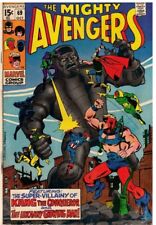 Marvel Comics The Mighty Avengers #69 Kang The Conqueror 1st Grandmaster 1969 picture