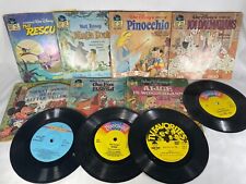 Disney Vintage Storybook & Record Collection - Pinocchio, Jungle Book, 101 Dalma picture
