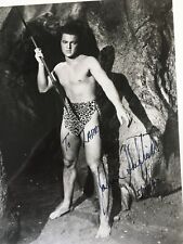Johnny Sheffield as Bomba The Jungle Boy signed and inscribed 8x10 glossy photo picture