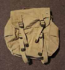 Spanish Military Canvas Pouch Buttpack Field M1956 Style Bag Original Surplus picture