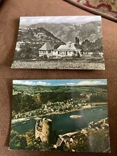 2 Postcards St. Goar , German Writing , Maybe 1924 picture