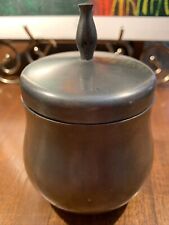 Vintage/Antique Pewter Trinket~Box~Lidded Container~Art Deco~Gift picture