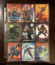 1992 Marvel Masterpieces Singles - Pick Your Card - Complete Your Set - 1 - 100 picture