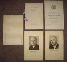 1949 Harry Truman Congressional Inaugural Invitation Set picture