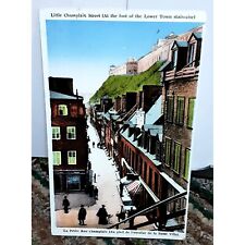 Vintage 1910s LIttle Champlain Street Canada Post Card picture