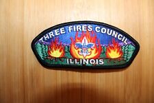Three Fires Council Boy Scouts of America BSA Patch picture