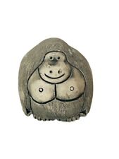 Uruguay Artesania Rinconada Gorilla Monkey Baboon Figurine Sculpture Carved mom picture