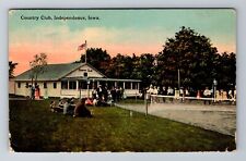 Independence IA-Iowa, Country Club, Antique, Vintage c1913 Souvenir Postcard picture