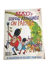 Mad's Sergio Aragones on Parade (1979 Paperback) Good Condition picture