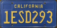 1970 ‘s EXPIRED, California, License Plate  picture