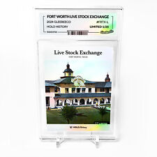 FORT WORTH LIVE STOCK EXCHANGE Card 2024 GleeBeeCo #FRTX-L - Limited Edition /25 picture