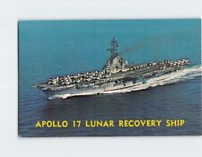 Postcard Apollo 17 Lunar Recovery Ship USS Ticonderoga (CVS-14) picture