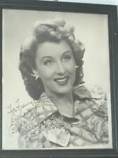 Betty Garrett actress vintage early signed personalized 8x10 photo picture