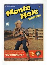 Monte Hale Western #76 VG+ 4.5 1952 Low Grade picture