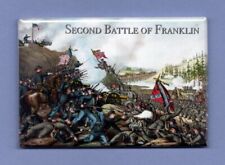 SECOND BATTLE OF FRANKLIN *2x3 FRIDGE MAGNET* CIVIL WAR NORTH SOUTH TENNESSEE picture