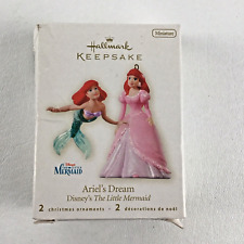 Hallmark Keepsake Miniature Ornament Disney Little Mermaid Ariel's Dream 2008 picture