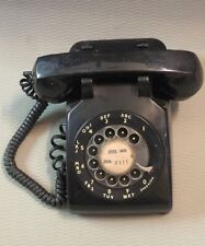 Vintage Bell System M  A de By Western Electric - Rotary Black Desk Phone picture