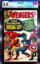 Avengers #10 CGC 3.5 Marvel Comics 1964 1st appearance of Immortus picture