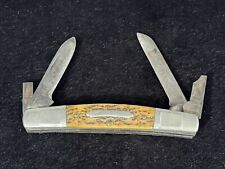 Vintage BOKER Tree Brand Olde Stag Congress German 4 Blade Pocket Knife picture