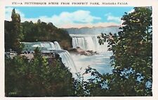 Postcard Scene From Prospect Park Niagara Falls Waterfall picture