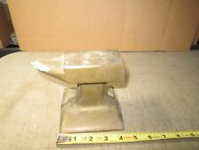 unusual solid Brass Anvil no tool Brass bookends 9 total pounds unbranded picture