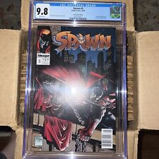 Spawn 5 - RARE NEWSSTAND EDITION - Death Of Billy Kincaid 1992 - CGC Graded 9.8 picture