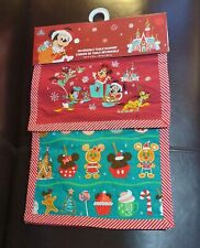 BNWT Disney Mickey Reversible Christmas Gingerbread Table Runner 15 X 72 picture