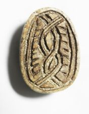 ZURQIEH -AS22608- ANCIENT EGYPT. STONE SCARAB. NEW KINGDOM. 1400 B.C picture