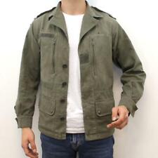 Vintage French army F1-F2 olive field jacket military khaki short style combat N picture