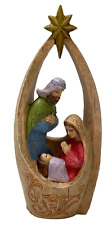 Nativity Holy Family Figurine Resin Christmas Decor W8043 by Tii Collections picture