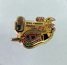 VTG Walmart Lapel Pin Radio Grill Department Collectible Employee Associate picture