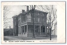 c1905 Benjamin Harrison Residence Indianapolis Indiana Vintage Antique Postcard picture