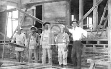 Plaster Company Workers Grand Rapids Michigan MI Reprint Postcard picture