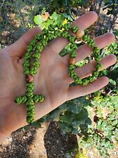 Orthodox Prayer Rope 50 Knot Burgundy With Olive Wood Beads  picture