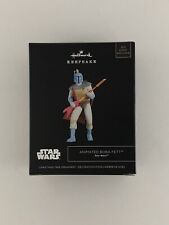 2021 SDCC HALLMARK STAR WARS BOBA FETT (ANIMATED) ORNAMENT - Ready To Ship picture