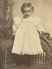 Reading Pennsylvania Cabinet Photo Rebecca Rhoads Vogt Pretty Young Girl 1905 picture