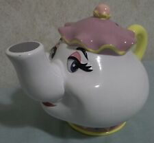 Disney's BEAUTY and the BEAST Mrs. Potts Teapot Ceramic Coin Bank picture