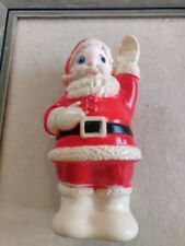 Vintage 1960’s Santa Clause Squeaky Toy. Santa 9” Height picture