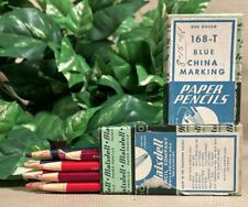 Vintage Blaisdell China Marker Paper Pencils - 165T, 168T, & 169T  - in 168T Box picture