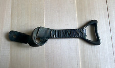 Vintage Brass Guinness Celtic Knot Bottle Opener Timeless Wall-Mounted Elegance picture