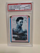 1978 Donruss Elvis Presley (There were many famous recording stars..) #22 PSA 10 picture