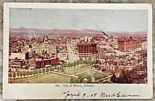 City of Denver Colorado City View 1908 UDB Postcard 3377 picture