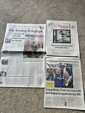 The Sunday Telegraph 19th May 2024 19/5/24 Chelsea FC Women Champions picture