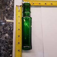 Antique Emerald Green Capers bottle embossed 99 on bottom- 1890s (?) picture