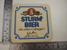Vintage Sturm Bier Seit 1833 Beer Mat   BIS picture