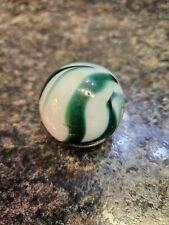 Vintage Green & White Swirl Glass Gear Shift Knob (Lot 407) picture